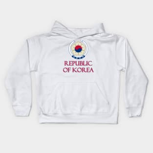 Republic of Korea - Korean National Emblem Design Kids Hoodie